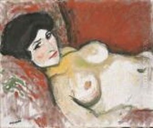Femme Nue Couchee by Albert Marquet