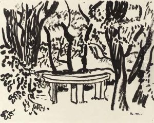Paysage A Jardin by Albert Marquet