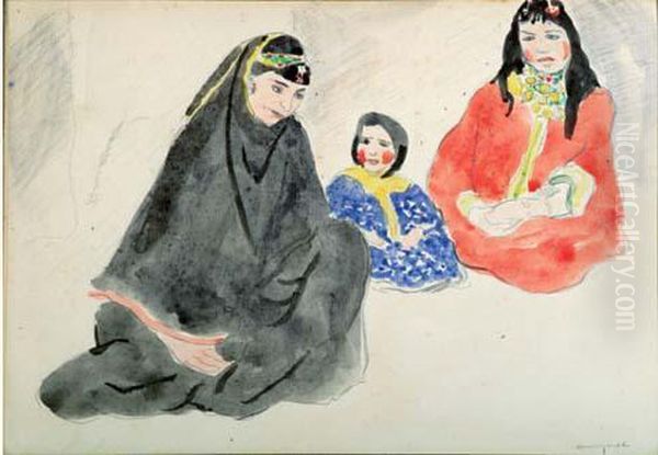 Deux Meres Algeriennes Et Un Enfant - view 1