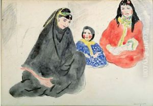 Deux Meres Algeriennes Et Un Enfant by Albert Marquet