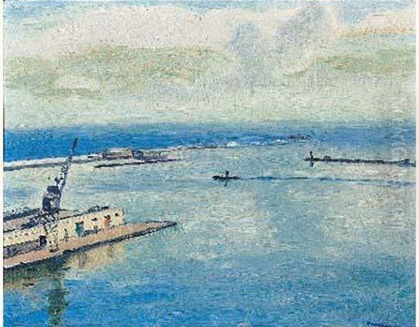 Le Port D'alger, Circa 1942 - view 1