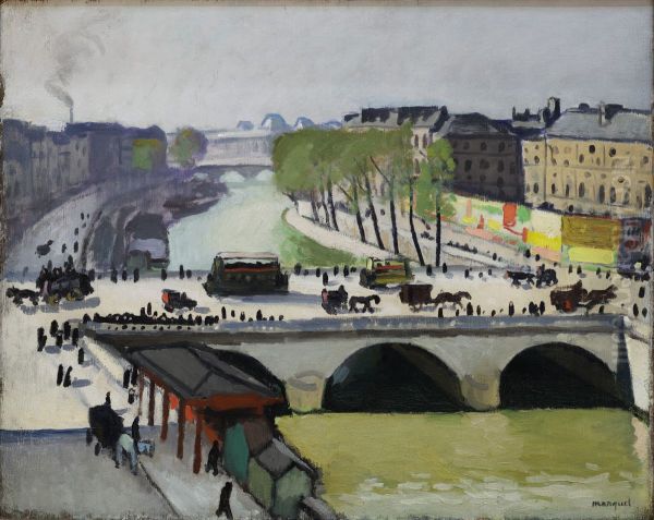Le Pont Saint-michel - view 1