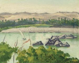 Le Nil A Assouan, Egypte by Albert Marquet