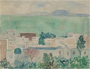 Sidi-bou-said, La Baie De Tunis by Albert Marquet