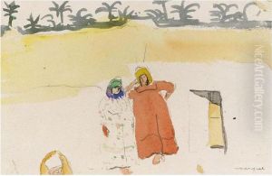 Femmes Arabes, Oasis by Albert Marquet