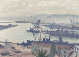 Le Port D'alger by Albert Marquet