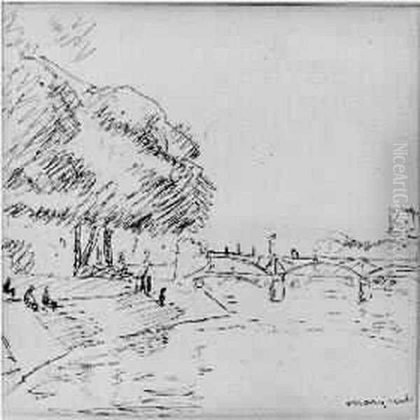 Paris, Bord De Seine - view 1