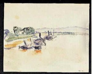 Le Danube, Flotille A Galatz by Albert Marquet