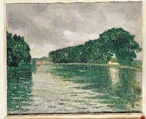 Vue De La Seine A Sannois by Albert Marquet