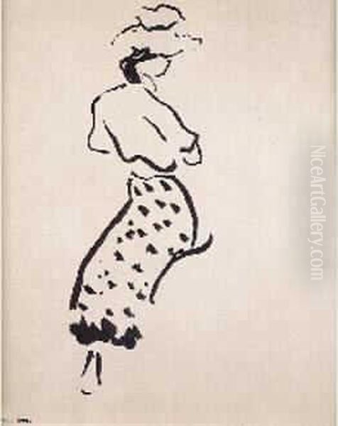 Femme De Trois-quarts, Circa 1905-1910 - view 1