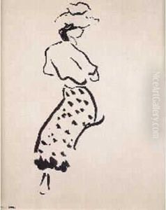 Femme De Trois-quarts, Circa 1905-1910 by Albert Marquet
