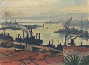 Le Port De L'agha, Algiers by Albert Marquet