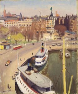 Le Port De Stockholm by Albert Marquet