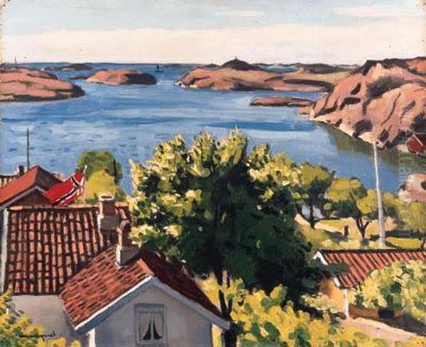 Paysage Hesnes, Norvge - view 1