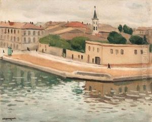 Sete, L'glise Du Quai, Temps Gris