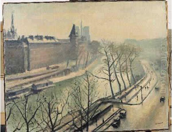 Quai Des Grands Augustins, Paris, 1938. - view 1