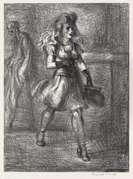 Girl Walking (elevated) - view 1