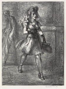 Girl Walking (elevated)