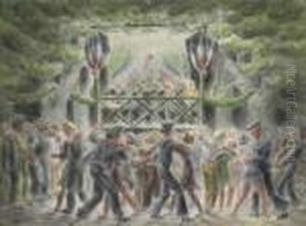 The Town Dance - view 1