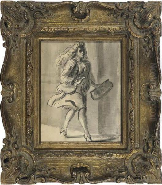 Woman Walking - view 1