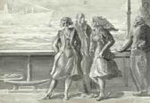Group On Ferry - view 1