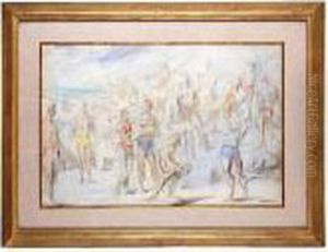 Coney Island by Reginald Marsh