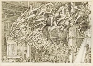 Steeplechase Swings by Reginald Marsh