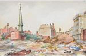 City Construction by Reginald Marsh
