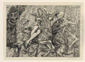 Merry-go-round by Reginald Marsh