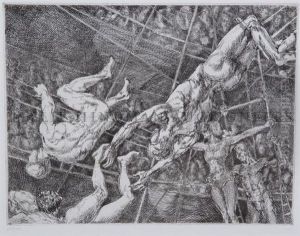Flying Concellos by Reginald Marsh
