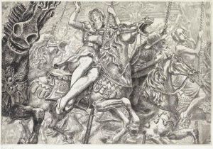 Merry-go-round by Reginald Marsh