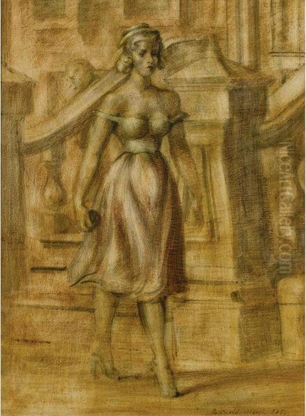 Woman Walking - view 1