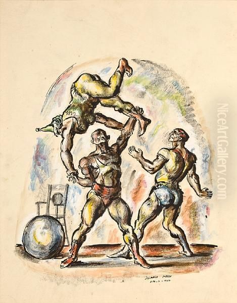 Acrobats - view 1