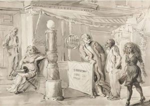 Apple Cider Tavern by Reginald Marsh