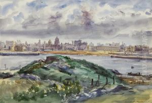 View Of Havana by Reginald Marsh