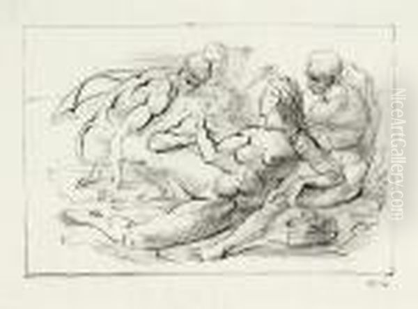 Study For Coney Island Beach - view 1