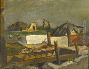Cement Mill Ruin No. 2 by Reginald Marsh