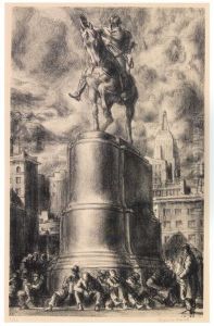 Union Square by Reginald Marsh