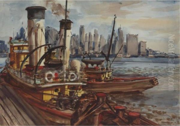 Two Tugboats - view 1