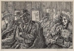 Third Avenue El by Reginald Marsh