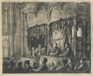 Irving Place Burlesk (sasowsky 101) by Reginald Marsh