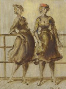 Two Women by Reginald Marsh