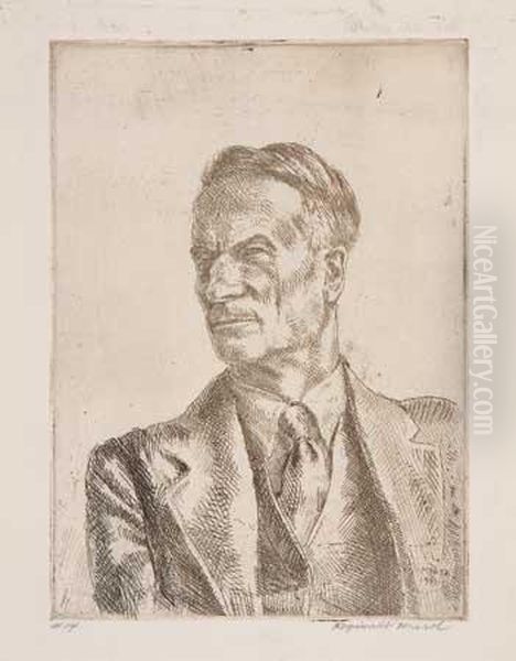 Portrait Of Kenneth Hayes Miller - view 1