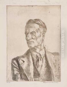 Portrait Of Kenneth Hayes Miller by Reginald Marsh
