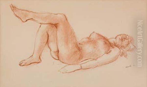 Reclining Female Nude - view 1