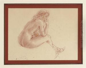 Nude Sketch No. 8; And A Companion Sketch