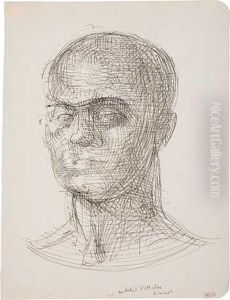 Study Of A Head by Reginald Marsh