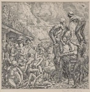 Coney Island Beach by Reginald Marsh