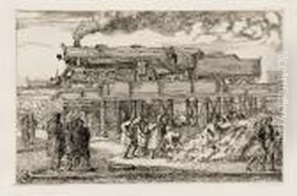 Jersey City Landscape (s.187) - view 1