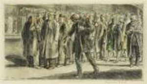 Breadline by Reginald Marsh